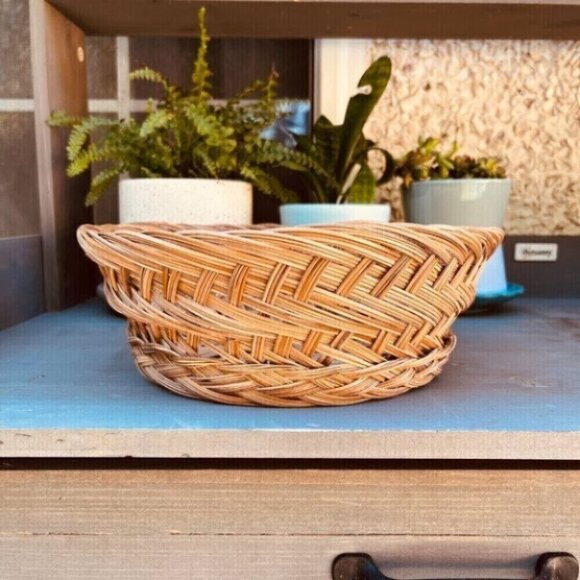 Woven Vintage Boho Baskets Plants - Picture 11 of 16